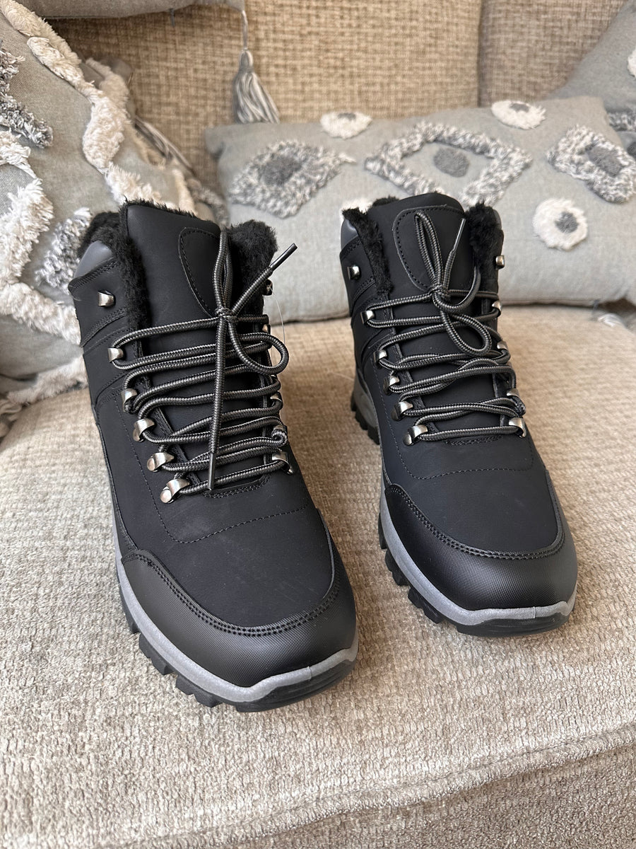 BOTINES CON CHIPORRO HOMBRE🧔🏻‍♂️BLACK