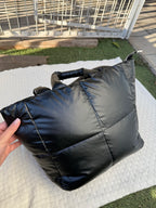 BOLSO IMPERMEABLE 🌧️ TAMAÑO MEDIANO 👜 BLACK