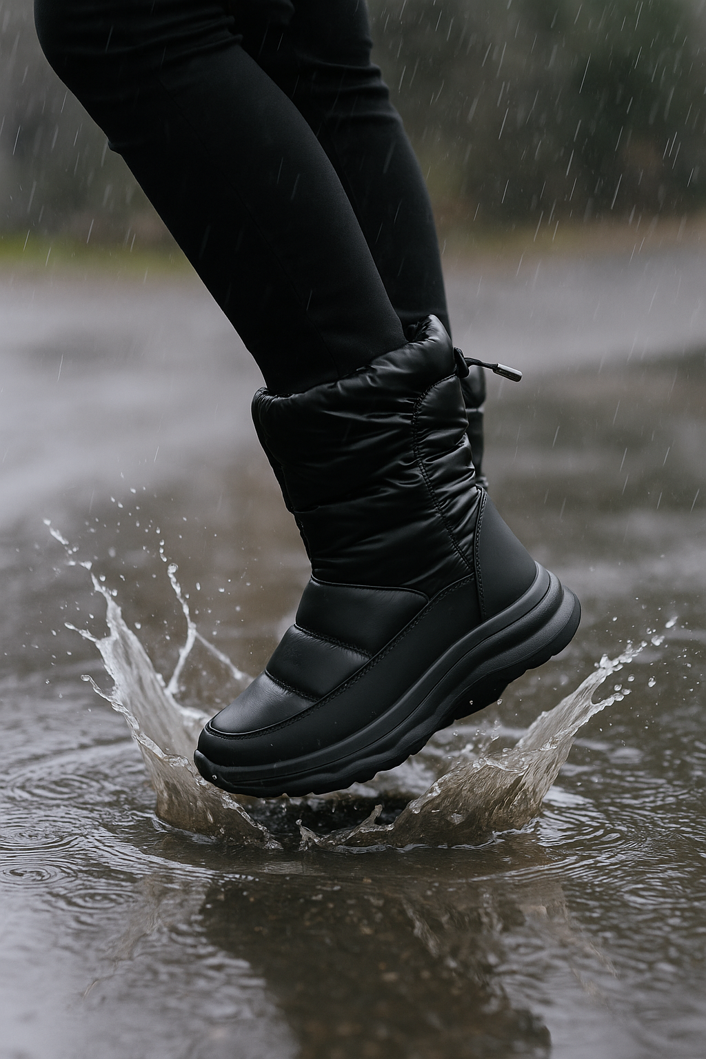 BOTINES PARA LLUVIA CON CHIPORRO