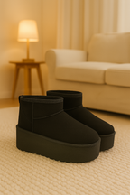 BOTAS TIPO UGG (Negro)