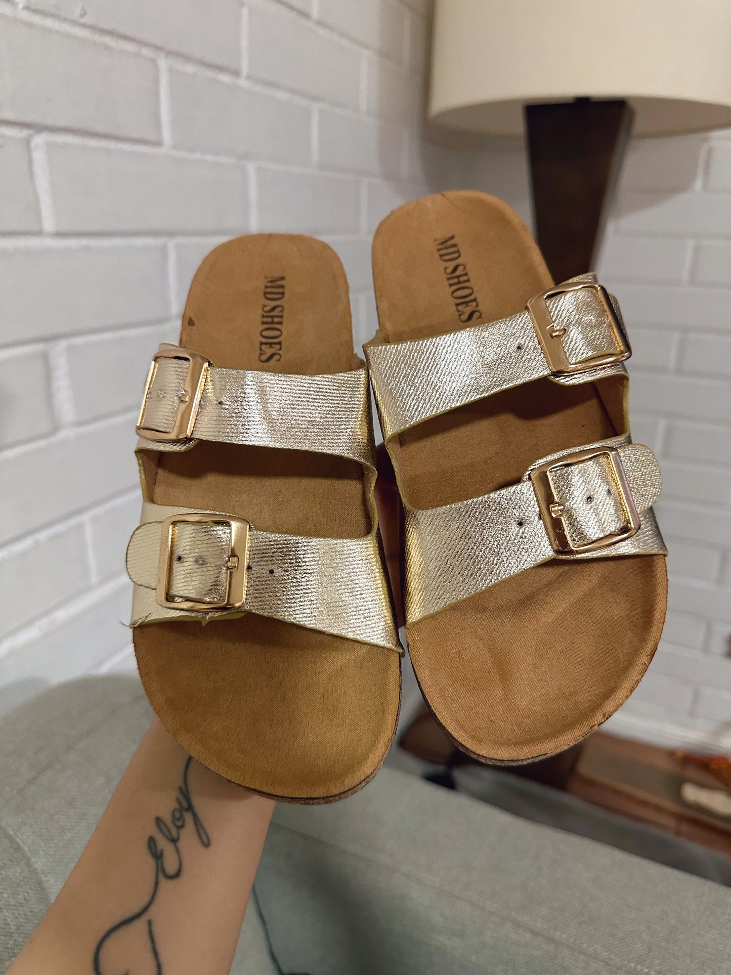 SANDALIAS GOLD🌟