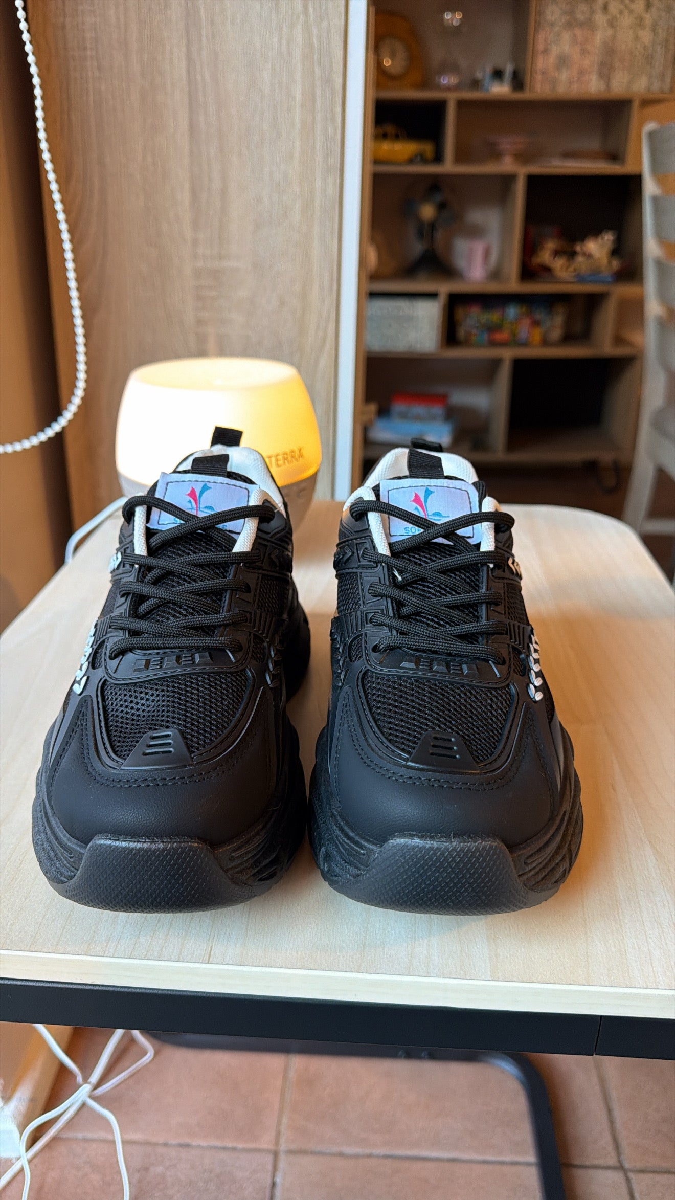Zapatillas corazón (Black)