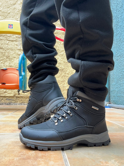 BOTINES CON CHIPORRO HOMBRE🧔🏻‍♂️BLACK