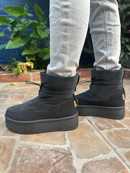 IMPERMEABLES NIEVE CON CHIPORRO (Black)🌧️⛄️