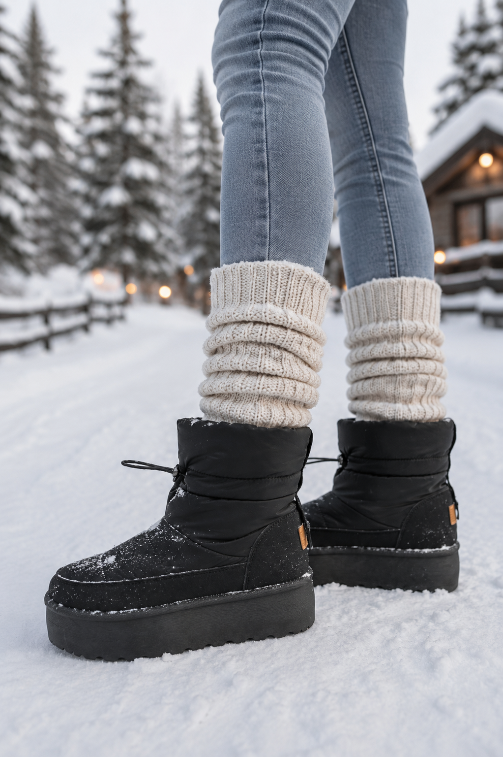 IMPERMEABLES NIEVE CATALINA❄️(Black)