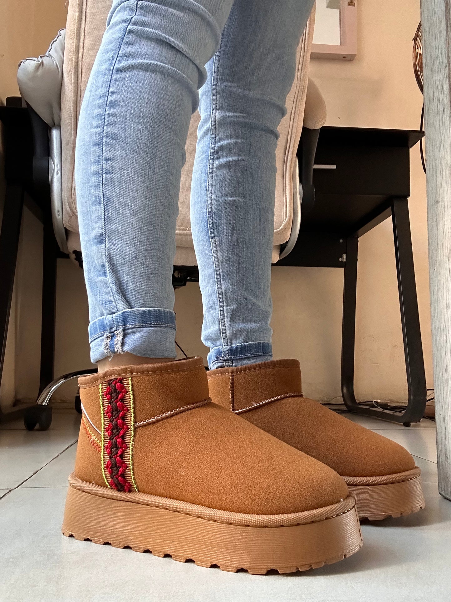 MINI BOOTS CAMEL🤎