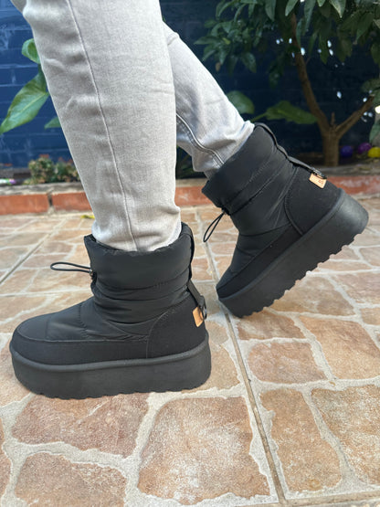 IMPERMEABLES NIEVE CON CHIPORRO (Black)🌧️⛄️