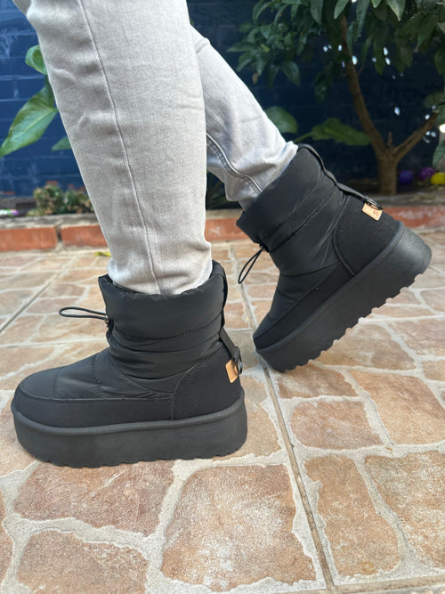 IMPERMEABLES NIEVE CON CHIPORRO (Black)🌧️⛄️