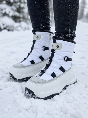 IMPERMEABLES ALASKA Con chiporro Para climas extremos⛈️ (Blanco)