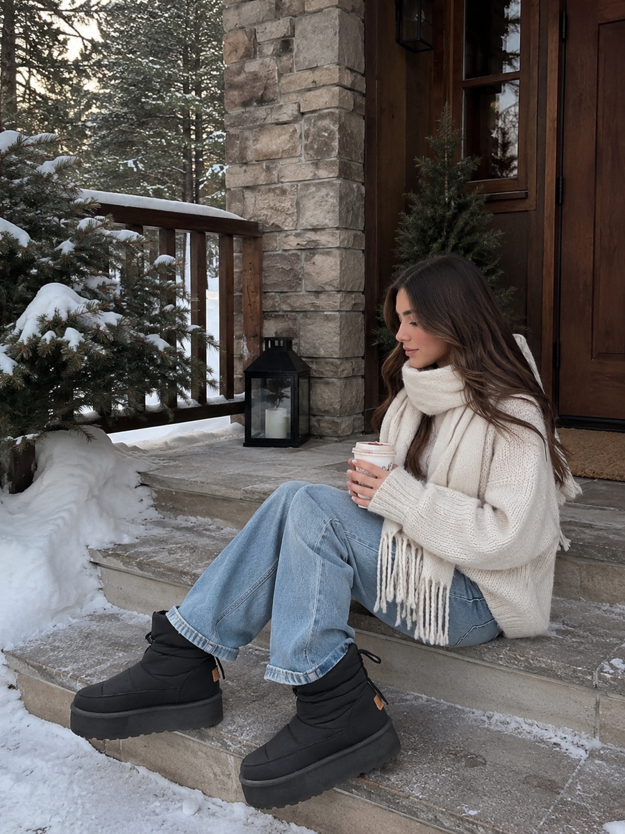 IMPERMEABLES NIEVE CATALINA❄️(Black)