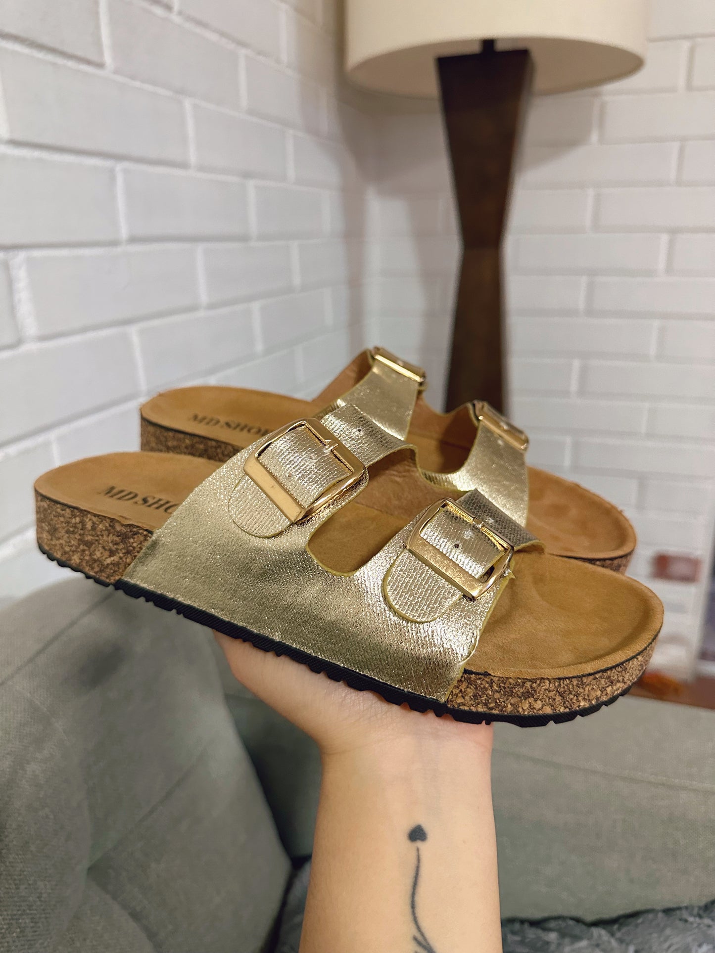 SANDALIAS GOLD🌟