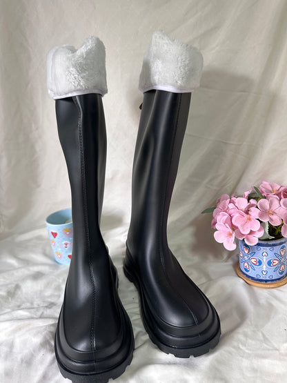 BOTAS DE AGUA CON CHIPORRO DESMONTABLE💦👢Black🖤