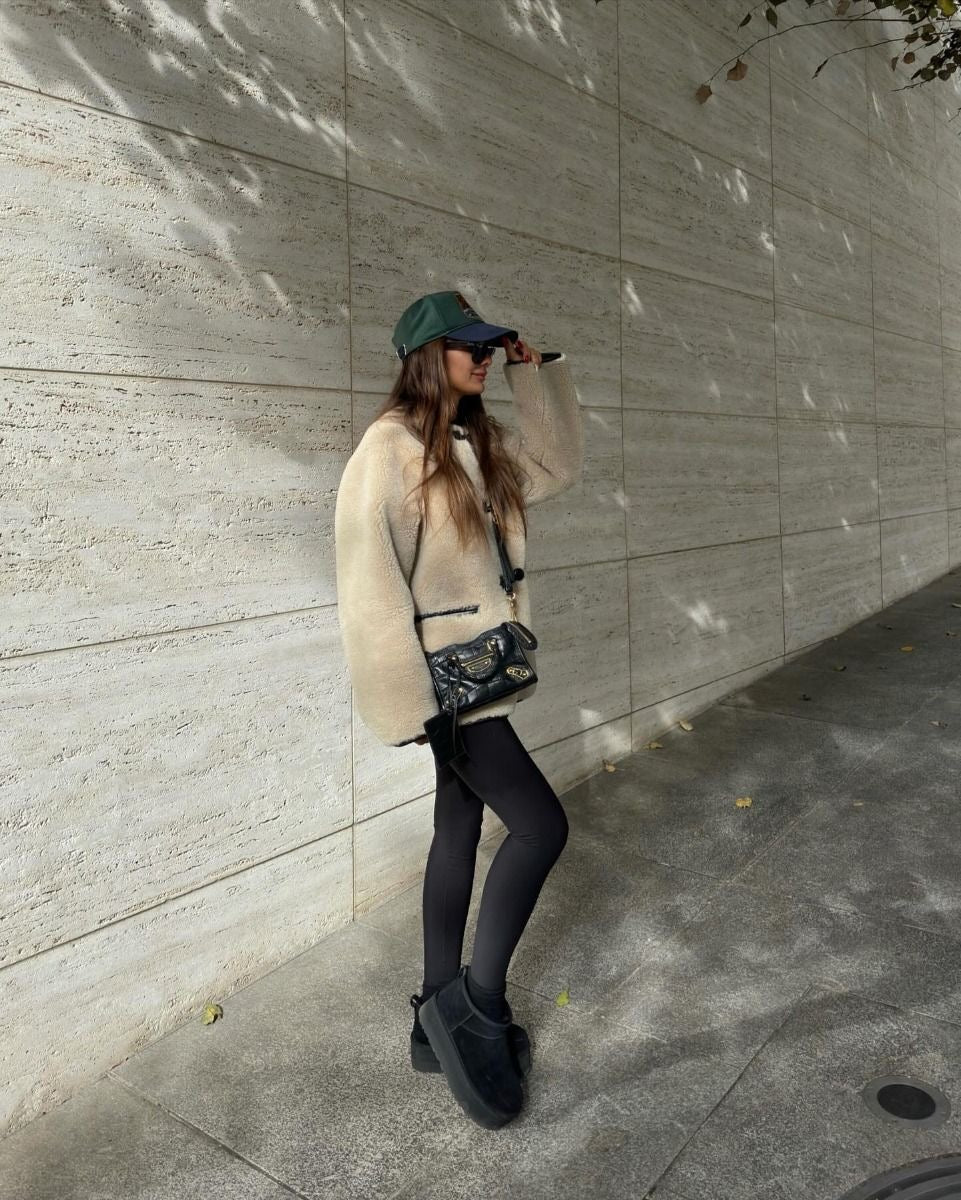 BOTAS TIPO UGG (Negro)