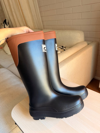 BOTAS DE AGUA 💦 100% Sumergibles en agua hasta 36 cm (Negro)
