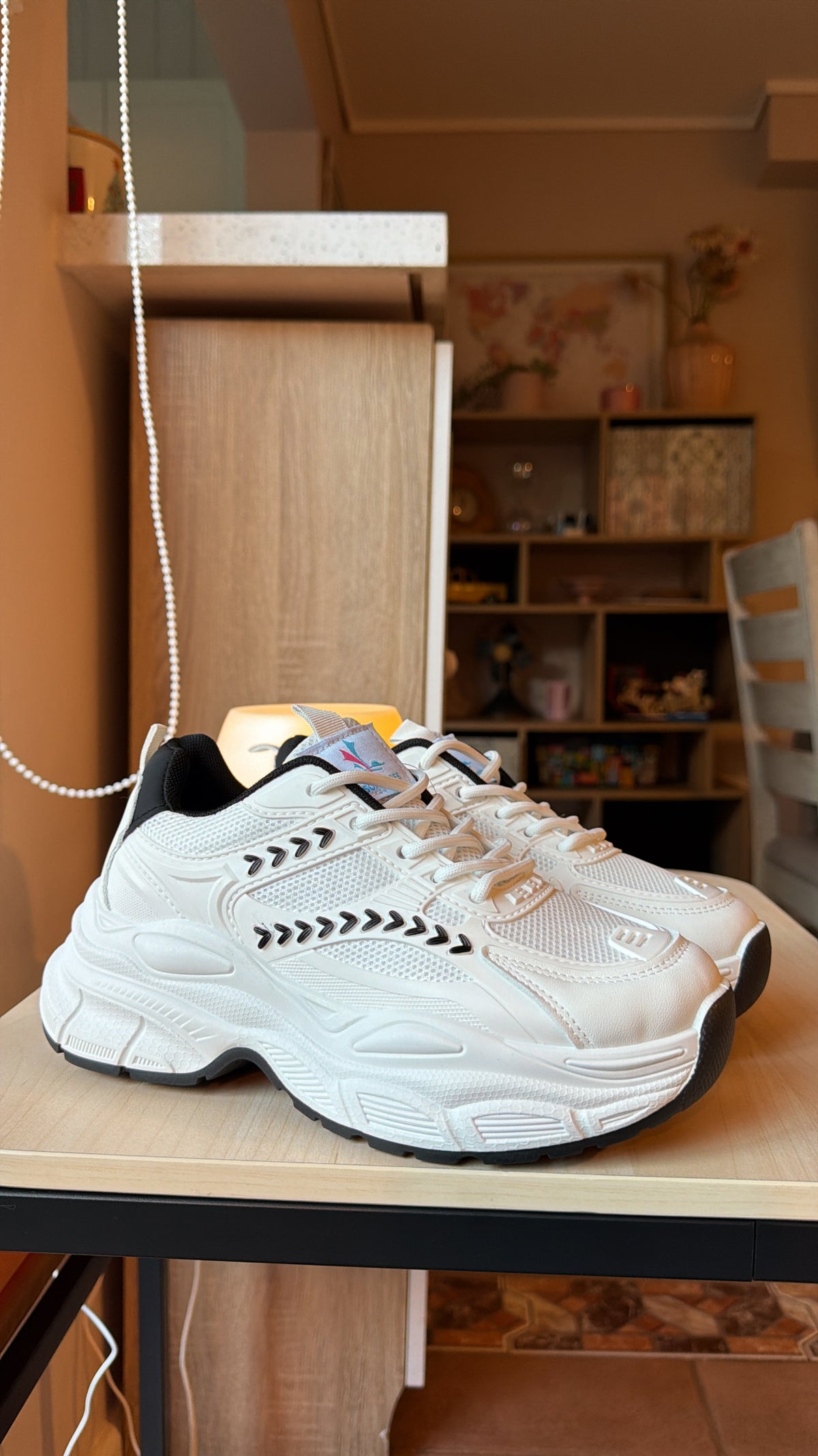 Zapatillas corazón 🤍(Blanco)