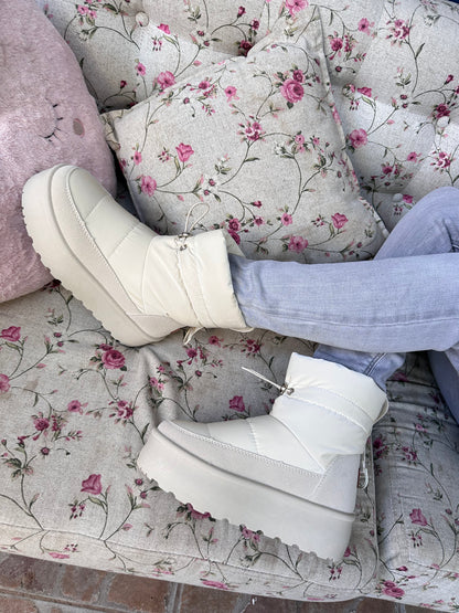IMPERMEABLES NIEVE CON CHIPORRO (Beige)⛄️🌧️