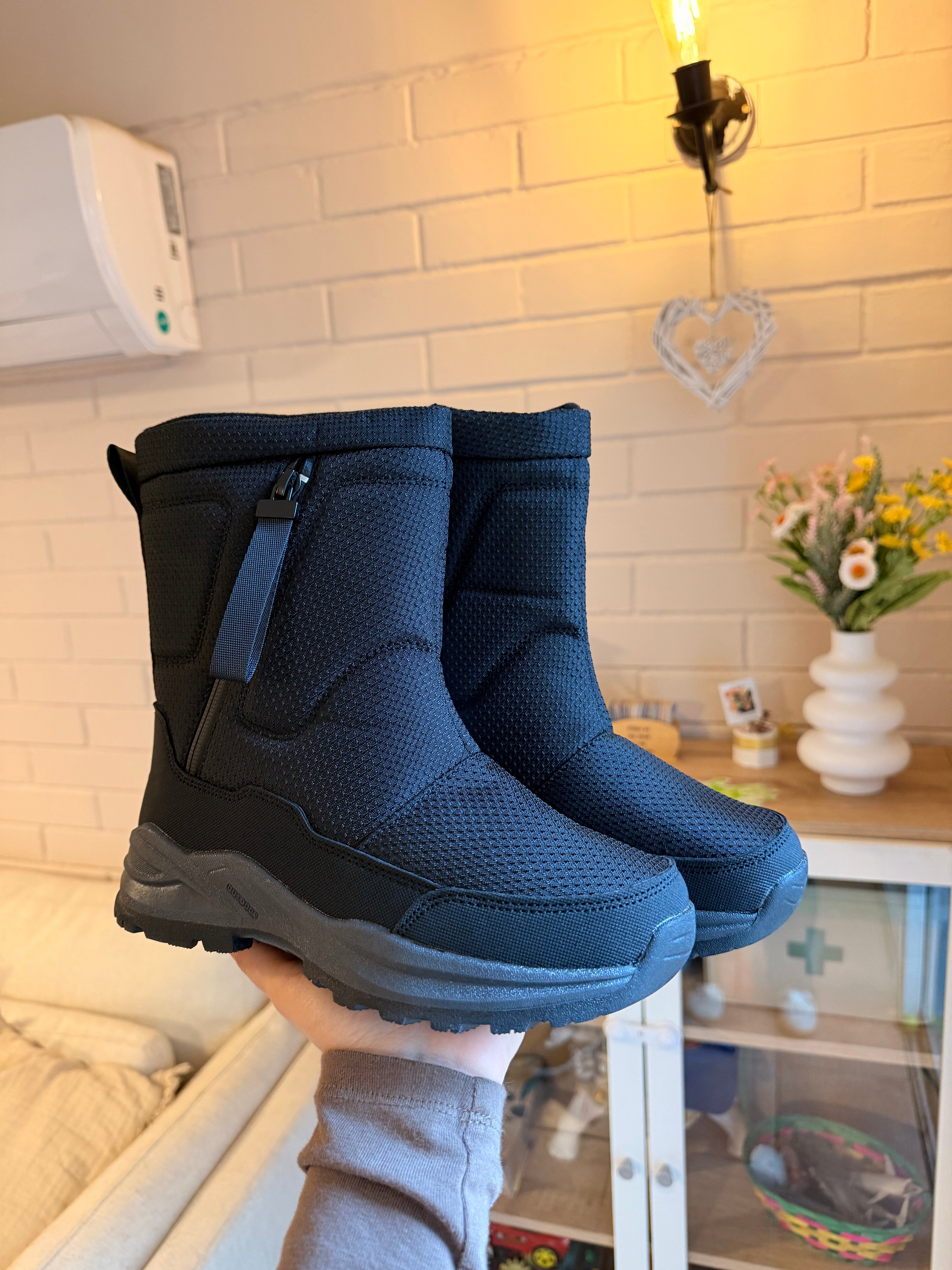 BOTINES 100% TÉRMICOS PARA LLUVIA LIGERA CON CHIPORRO