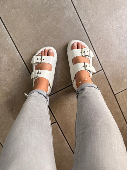 SANDALIAS AMANDA WHITE