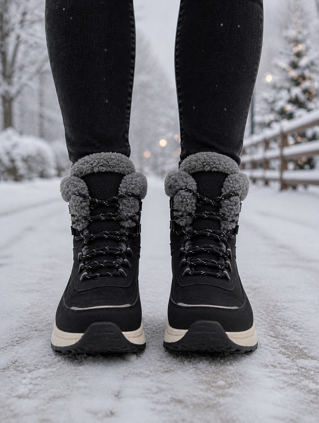 BOTINES OVEJITA🐑 (Negro)