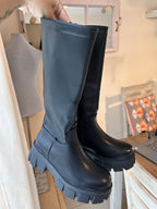 BOTAS LARGAS ECOCUERO FORRADAS EN EL INTERIOR