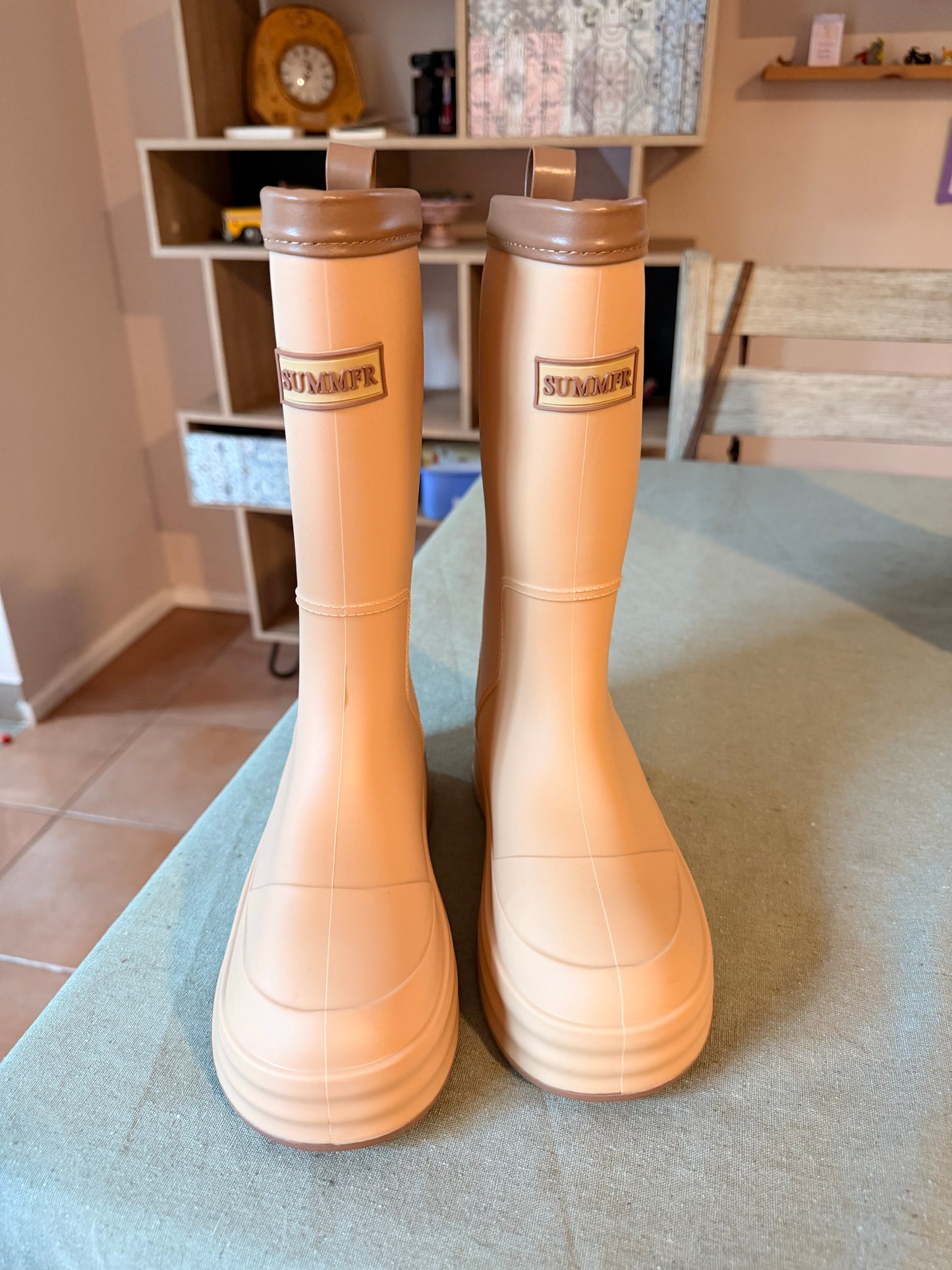 BOTAS DE AGUA 💦 BEIGE 🤍 100% Sumergibles con chiporro desmontable