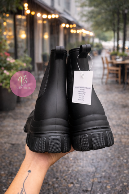BOTAS DE AGUA CHIC✨ (Negro)