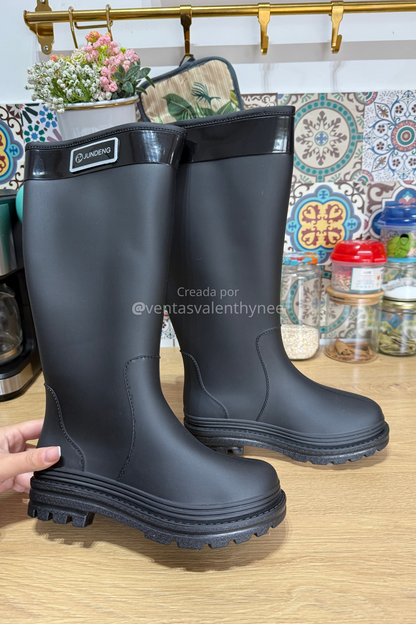 BOTAS DE AGUA FLEXIBLES Y ANTIDESLIZANTE👢(Black)