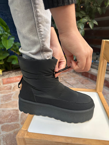 IMPERMEABLES NIEVE CON CHIPORRO (Black)🌧️⛄️