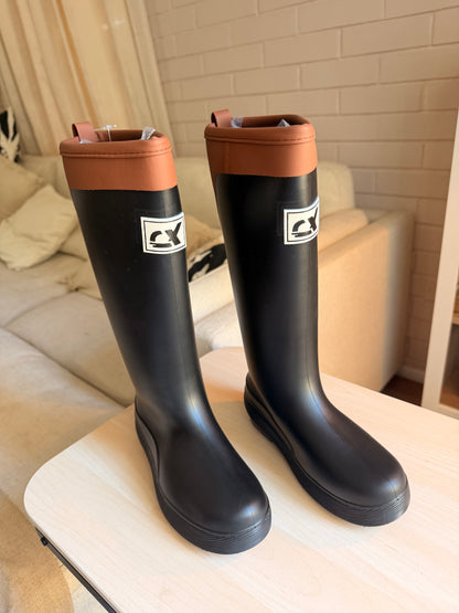 BOTAS DE AGUA 💦 100% Sumergibles en agua hasta 36 cm (Negro)
