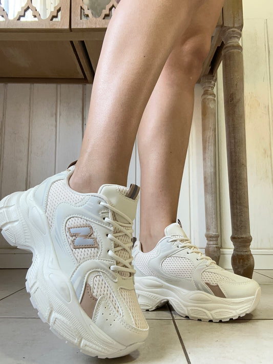 ZAPATILLAS PLATAFORM BEIGE