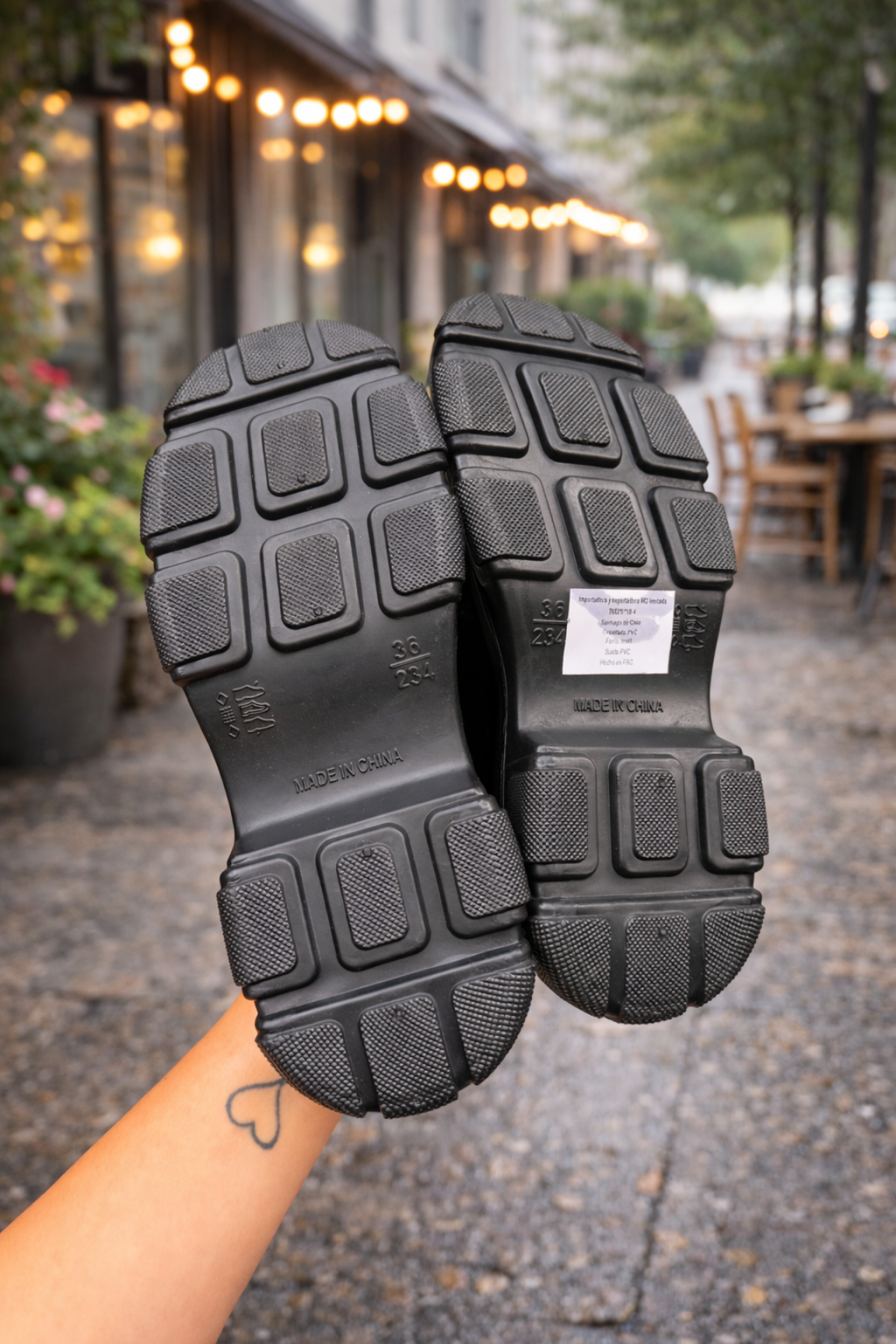 BOTAS DE AGUA CHIC✨ (Negro)