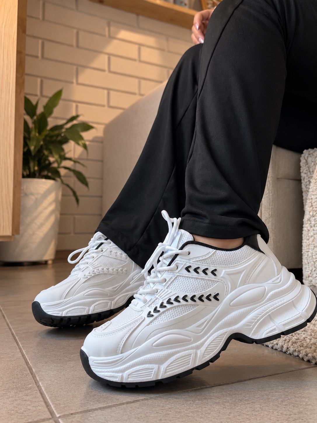 Zapatillas corazón 🤍(Blanco)