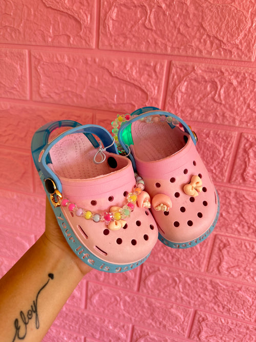 SANDALIAS NIÑA ROSA CLARO