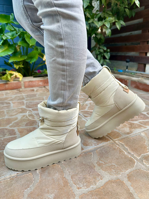 IMPERMEABLES NIEVE CON CHIPORRO (Beige)⛄️🌧️
