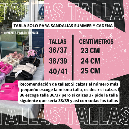 SANDALIAS ACOLCHADAS WHITE