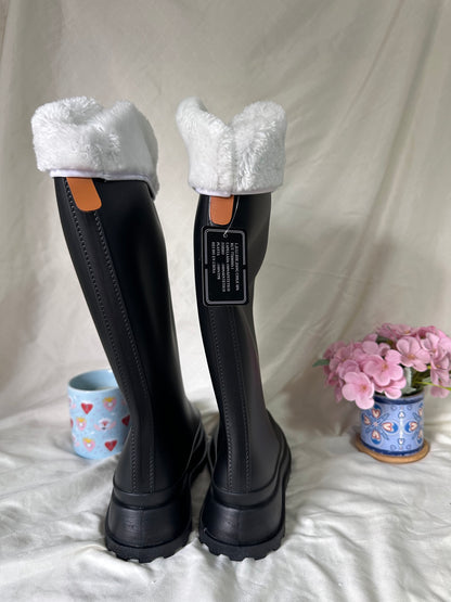 BOTAS DE AGUA CON CHIPORRO DESMONTABLE💦👢Black🖤