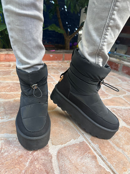IMPERMEABLES NIEVE CON CHIPORRO (Black)🌧️⛄️