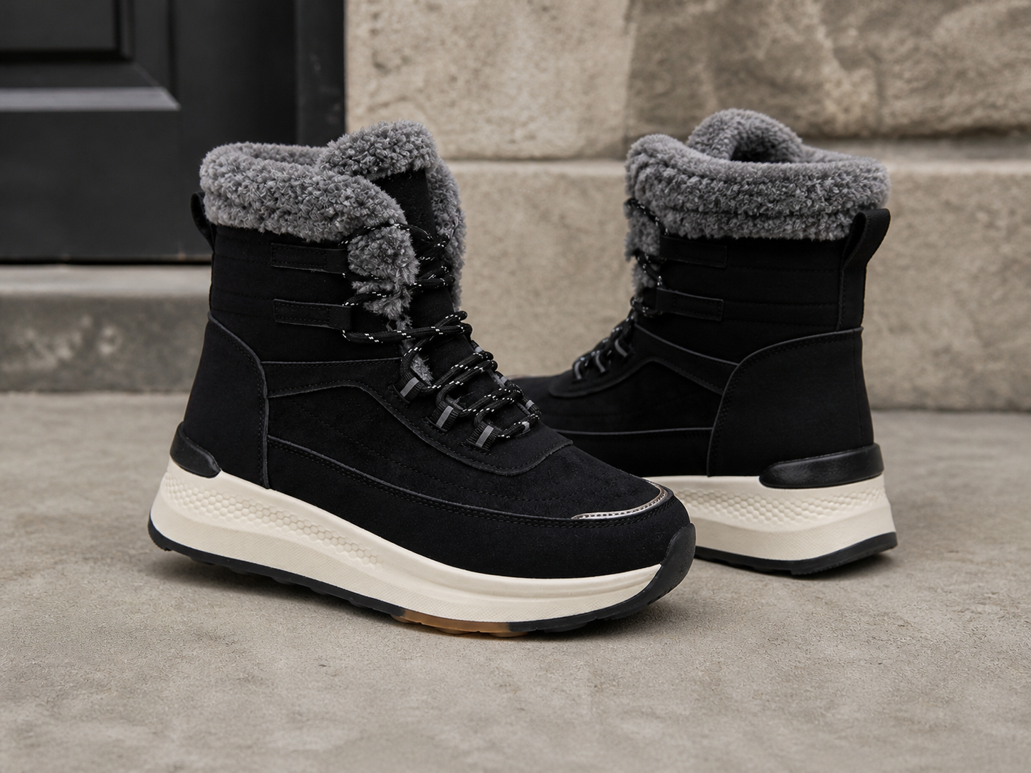 BOTINES OVEJITA🐑 (Negro)