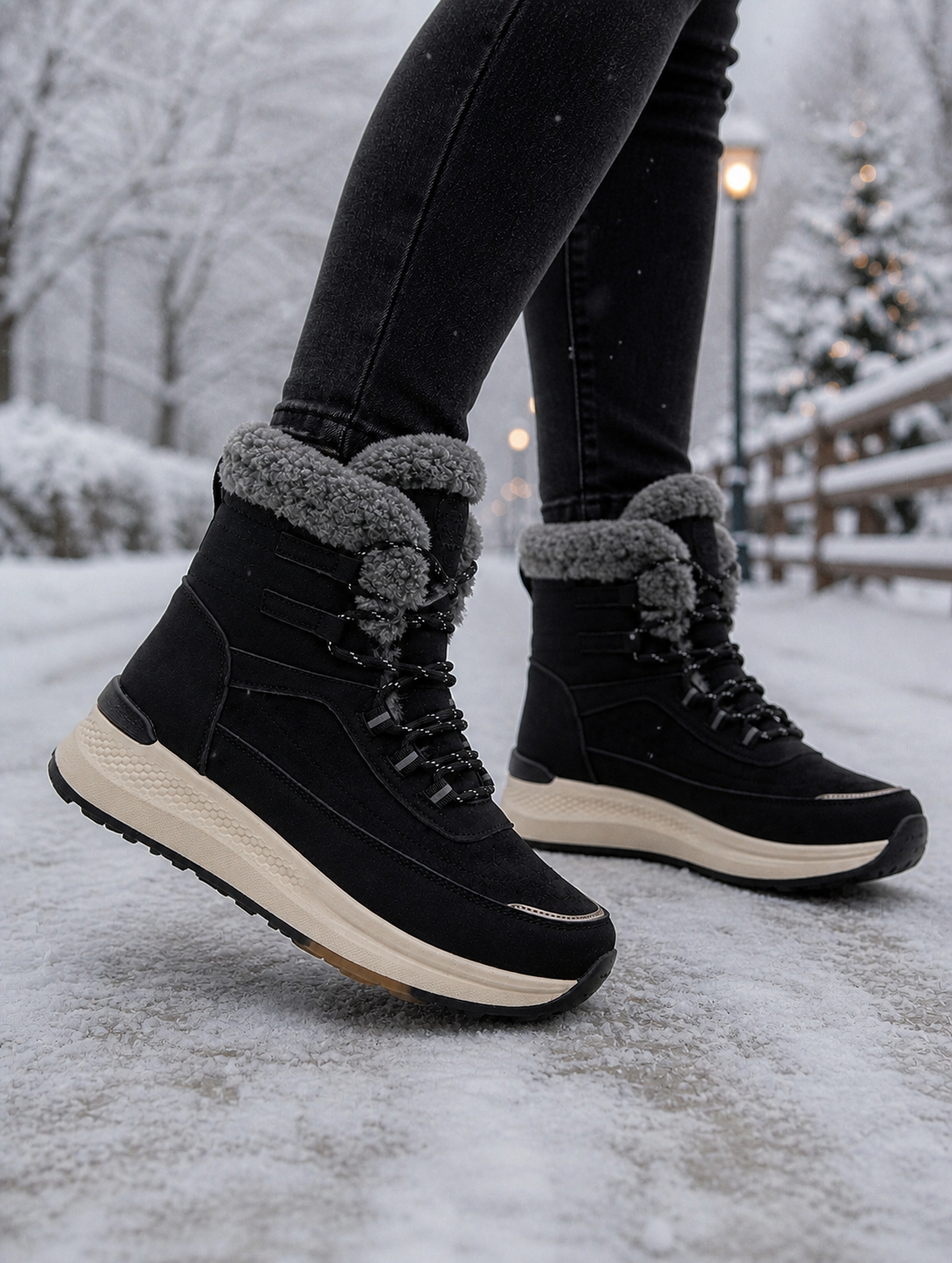 BOTINES OVEJITA🐑 (Negro)