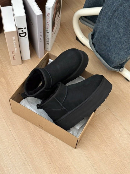 BOTAS TIPO UGG (Negro)