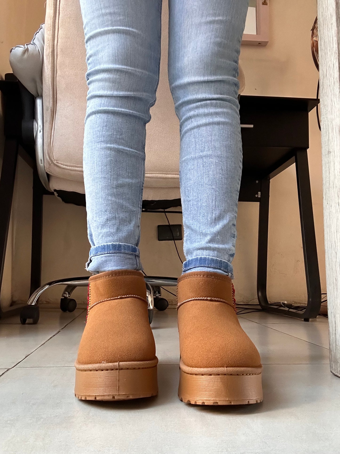 MINI BOOTS CAMEL🤎