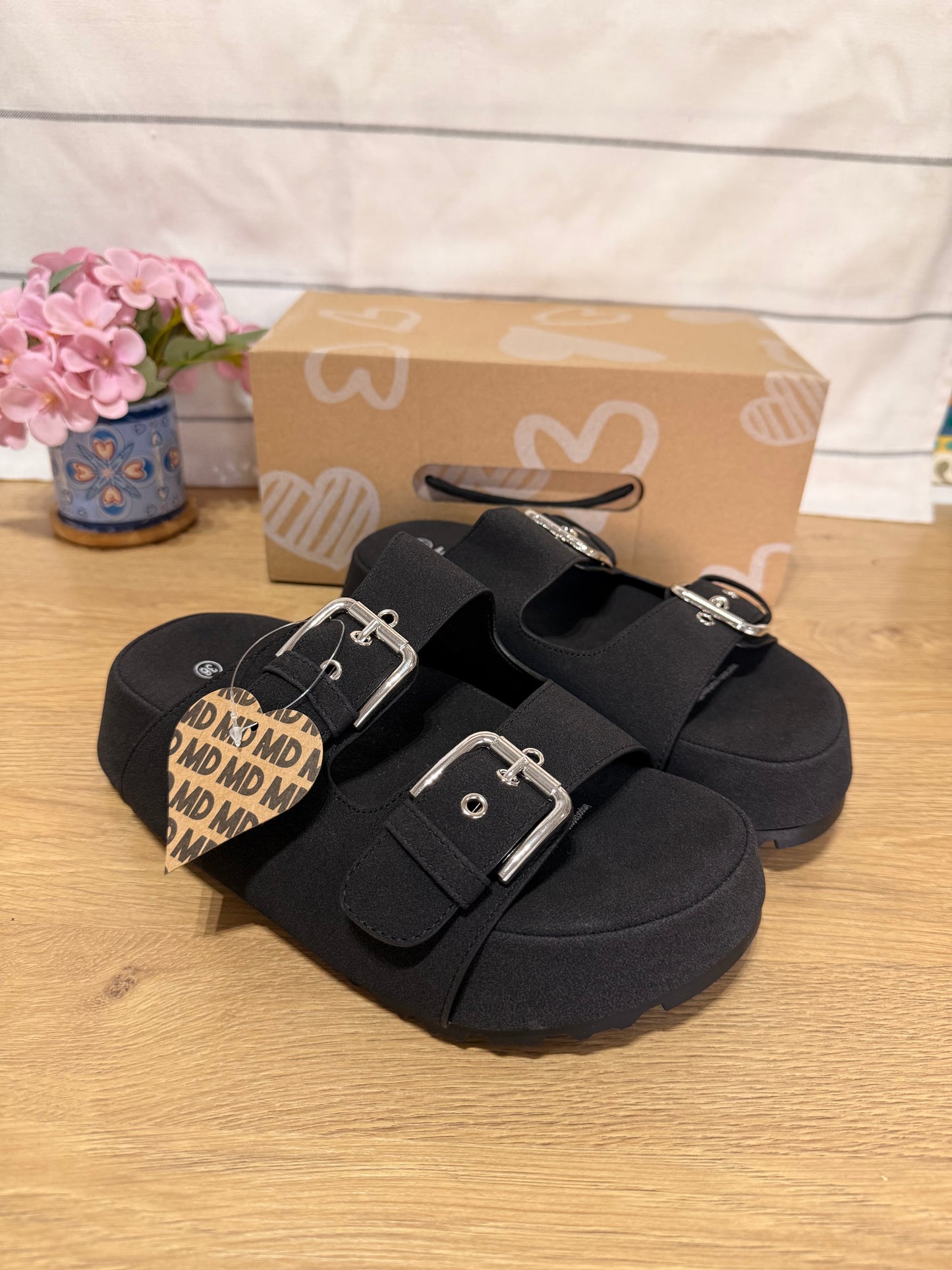 SANDALIAS AMANDA BLACK