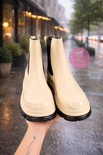 BOTAS DE AGUA CHIC✨ (Beige)