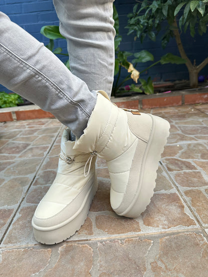 IMPERMEABLES NIEVE CON CHIPORRO (Beige)⛄️🌧️
