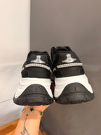 ZAPATILLAS ANTI SUDOR 💦 CON PLATAFORMA NEGRO