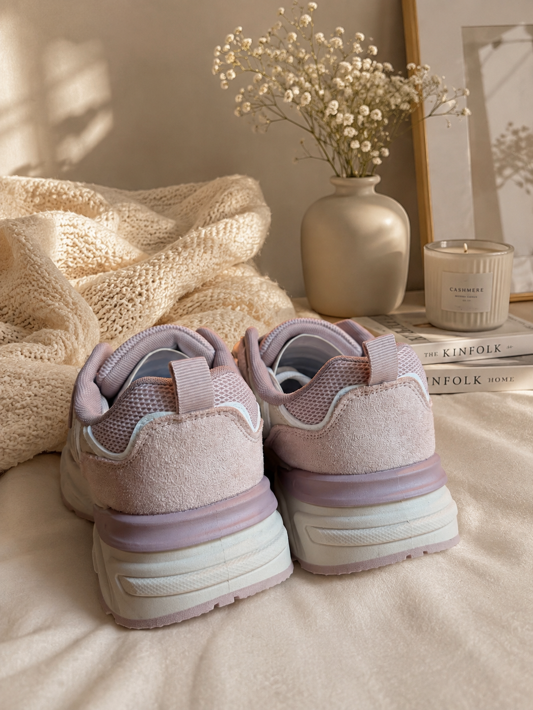 ZAPATILLAS MILA ROSA PASTEL👟🩷