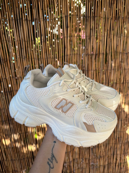 ZAPATILLAS PLATAFORM BEIGE
