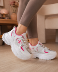 Zapatillas Plataforma Clara👟 (Pink)🎀