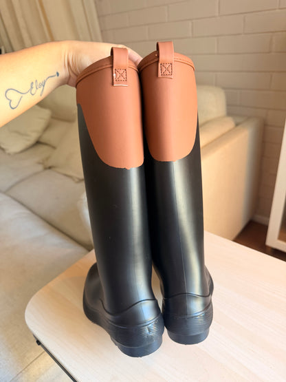 BOTAS DE AGUA 💦 100% Sumergibles en agua hasta 36 cm (Negro)