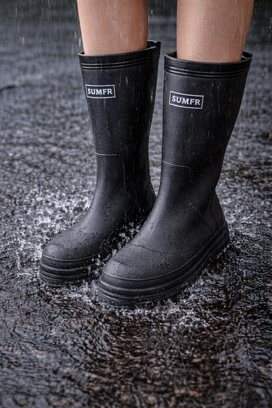 BOTAS DE AGUA 💦 NEGRO🖤 100% Sumergibles con chiporro desmontable